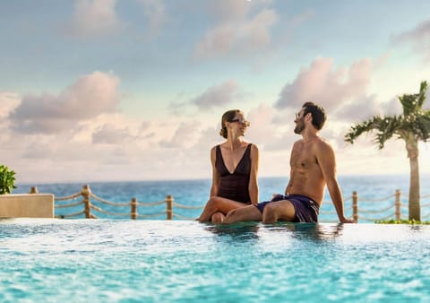 Day, People, Natural landscape, Guests, Pool view, Sea view, Swimming pool