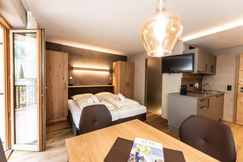Property building, Living room, Bedroom