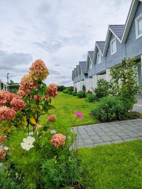 Property building, Garden view