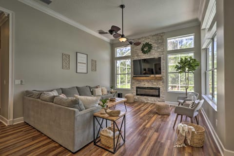 Upscale Palm Coast Home with Pool 7 Mi to Beaches! House in Palm Coast