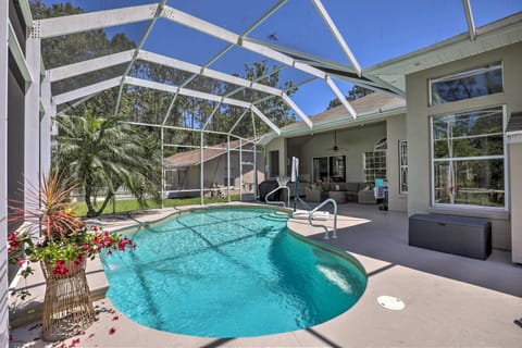 Upscale Palm Coast Home with Pool 7 Mi to Beaches! House in Palm Coast