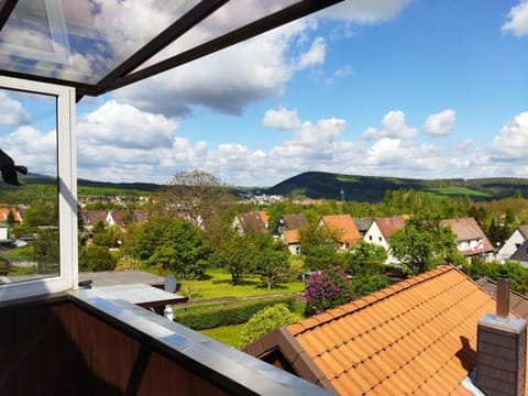 Day, Natural landscape, View (from property/room), Balcony/Terrace, City view, Mountain view