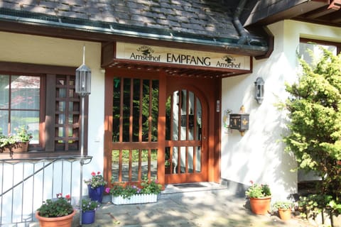 Property building, Facade/entrance, Spring, Day