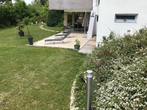 Property building, Garden, Garden view