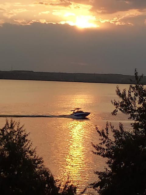 Lake view, Sunset
