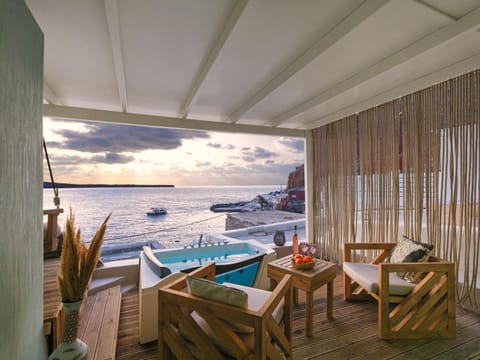 Patio, Hot Tub, Sea view