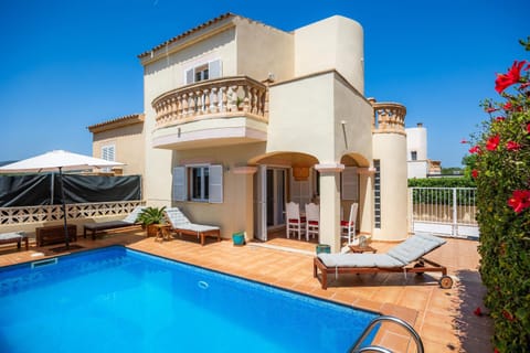 Property building, Living room, Swimming pool