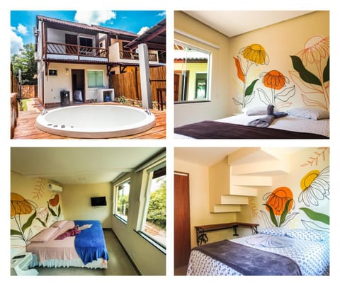 Property building, Hot Tub, Bedroom