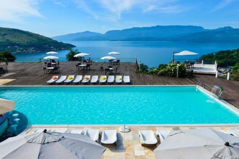 Flat Vista Mar no Hotel Portogalo Angra RJ Hotel in Angra dos Reis