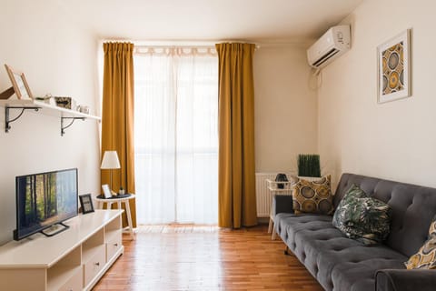 TV and multimedia, Living room, Seating area, Evening entertainment, air conditioner