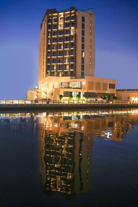 Property building, Night