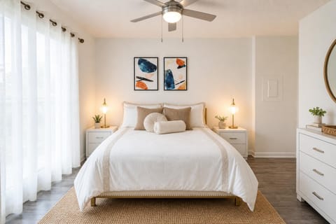 Bed, Bedroom