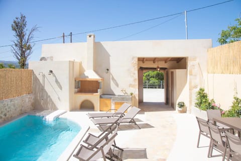 Patio, BBQ facilities, Swimming pool