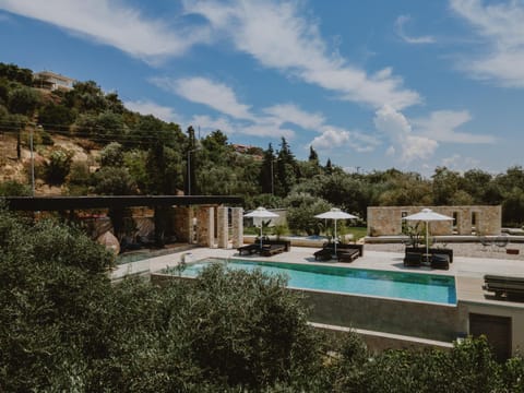 Patio, Natural landscape, Mountain view, Pool view, Swimming pool