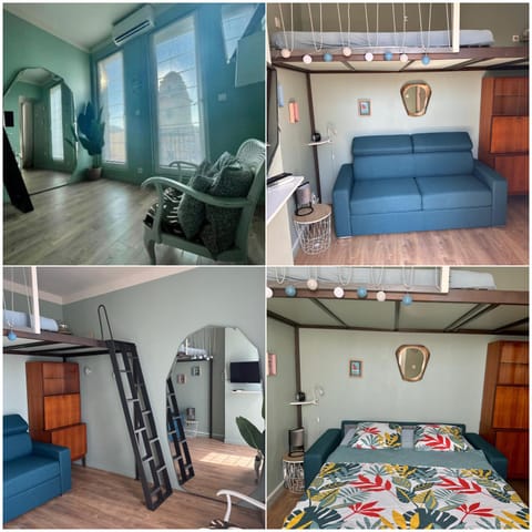 Photo of the whole room, Seating area, Bedroom