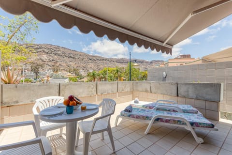 Patio, Balcony/Terrace, Mountain view