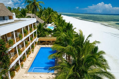 Property building, View (from property/room), Beach, Pool view, Swimming pool
