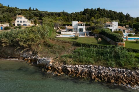 Beachfront Villa Dionysos - With private beach Villa in Corfu, Greece