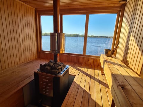Sauna, Lake view