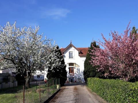 Property building, Spring, Garden view