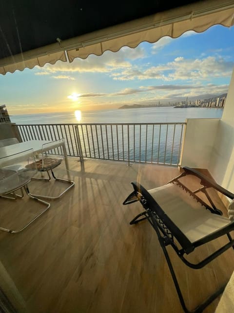 View (from property/room), Balcony/Terrace, Sea view