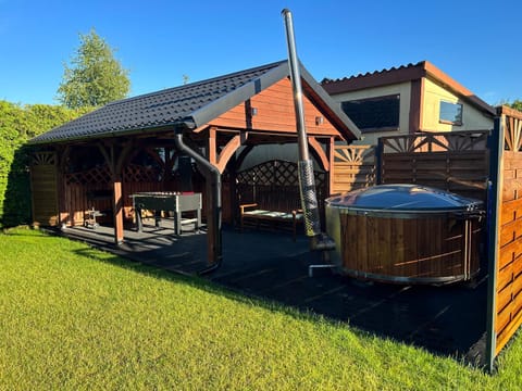 Domek Kaszuby Stężyca z banią i sauną House in Pomeranian Voivodeship