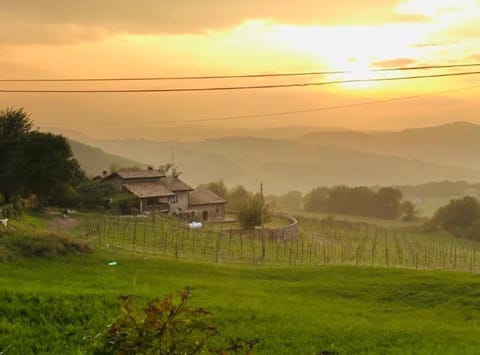 Property building, Natural landscape, Hiking, Sunset