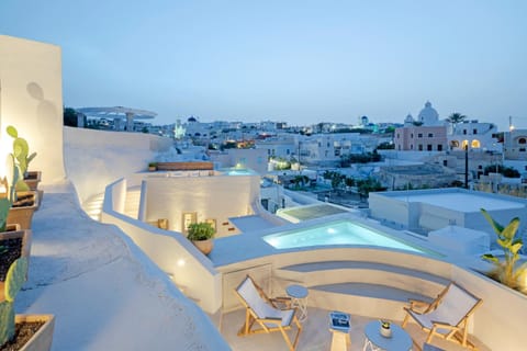 Property building, Hot Tub, View (from property/room), Balcony/Terrace, Swimming pool