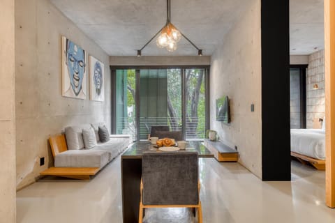 Seating area, Dining area, Bedroom