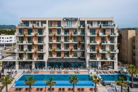 Property building, Pool view, Swimming pool