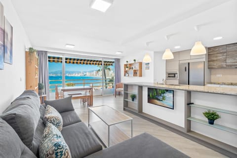 TV and multimedia, Living room, Decorative detail, Dining area, Sea view, kitchen