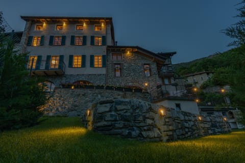 Property building, Sunset