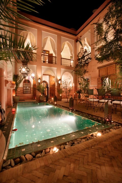 Patio, Pool view