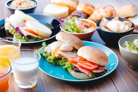 Buffet breakfast