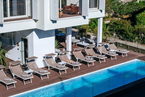 Pool view, Time of day, sunbed