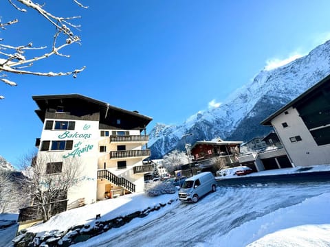 Appartement vue Montblanc 5mn piste1 Apartment in Les Houches