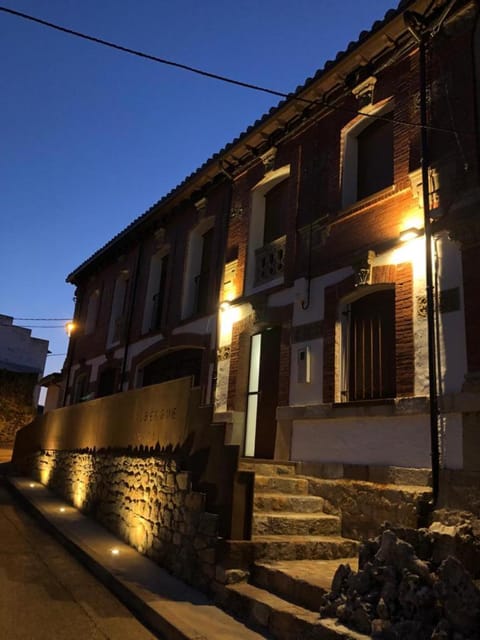 Property building, Facade/entrance, Sunset