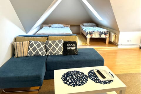 Living room, Bedroom