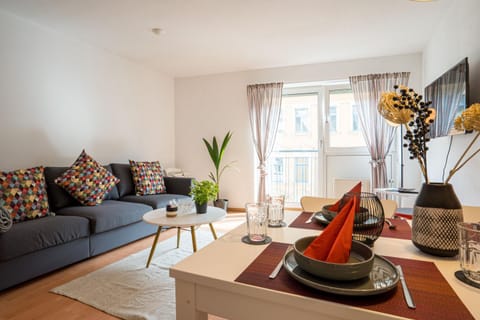 Living room, Seating area, Dining area