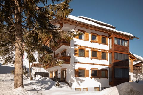 Property building, Day, Winter