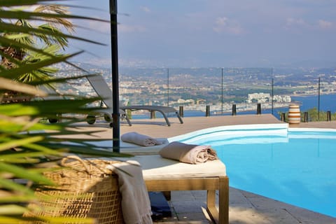 Natural landscape, Pool view, Swimming pool