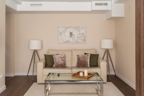 Living room, air conditioner