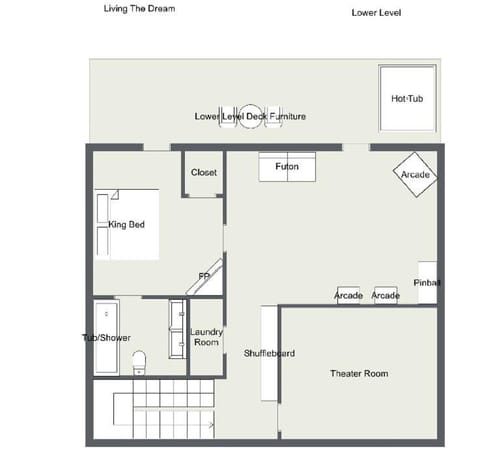 Living The Dream, Mtn Views, Theater Room, 560 FREE tickets each paid day!!! House in Gatlinburg