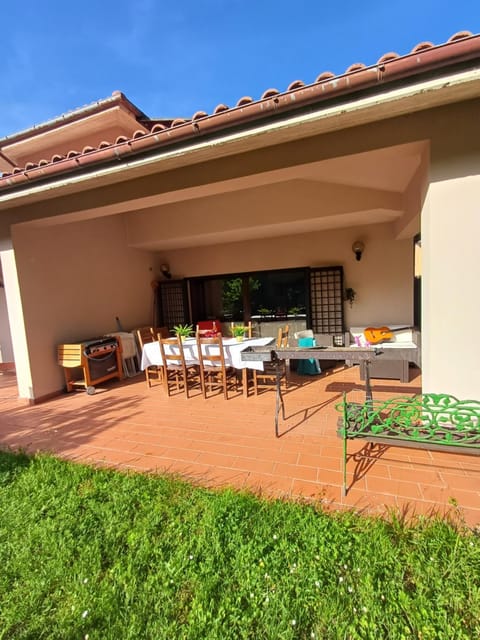 Property building, Patio