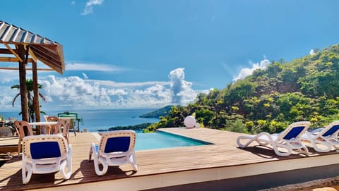 Pool view, Swimming pool, sunbed