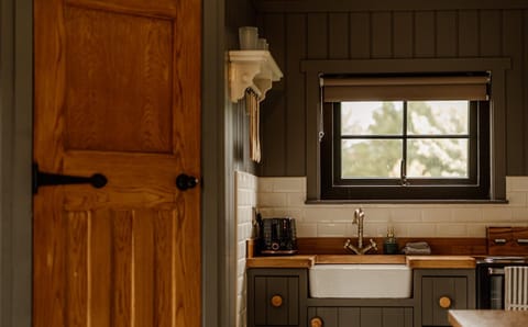 Shepherds Huts at Ballyness Farm Nature lodge in Northern Ireland