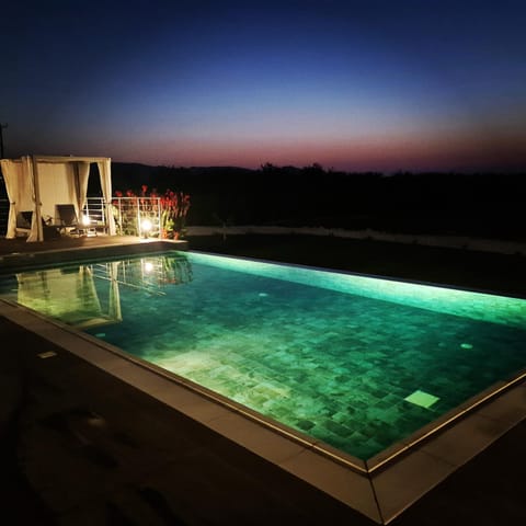 Pool view, Swimming pool, Sunrise, Sunset, sunbed