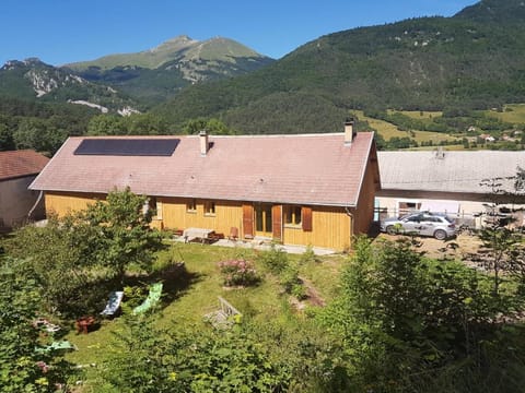 Property building, Spring, Day, Natural landscape, Mountain view