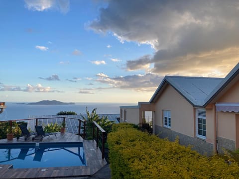 Natural landscape, Pool view, Sea view