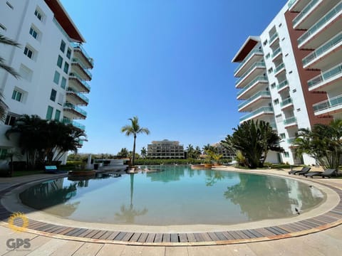 Property building, Pool view, Swimming pool
